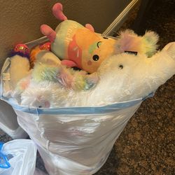 Full Bag of Stuffed Animals