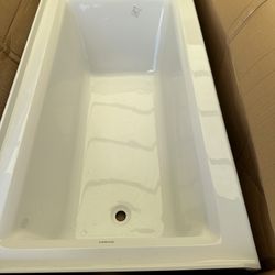 Duravit 60x32 Bathtub With Left Side Drain