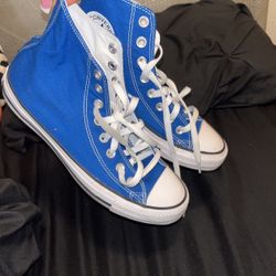 Blue Converse 