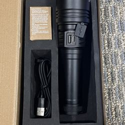 FLASH LIGHT RECHARGEABLE 