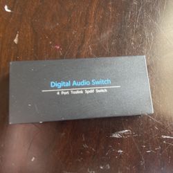 4 Digital 4k Audio switcher