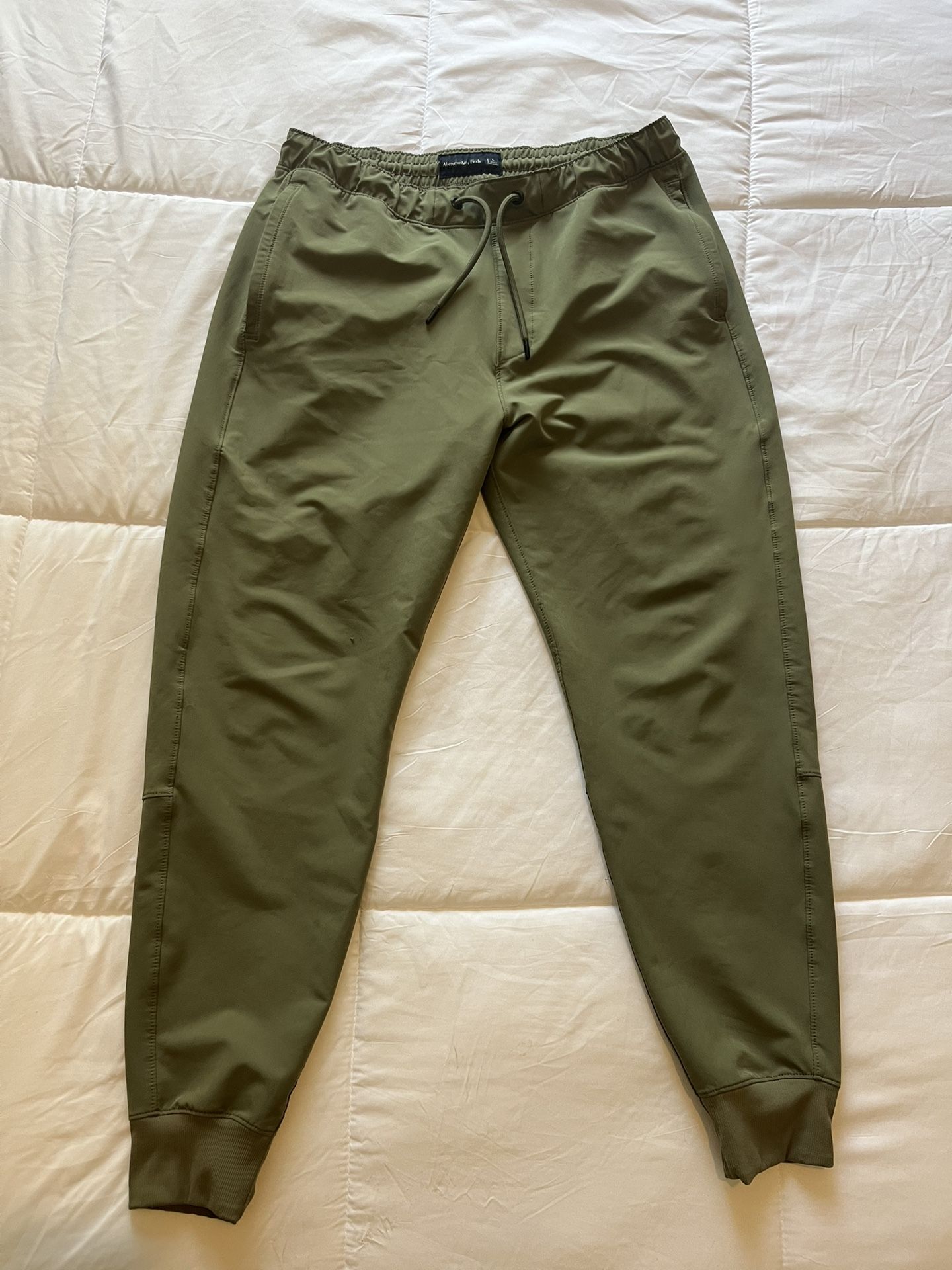 Abercrombie & Fitch Travel Joggers Green Men Large