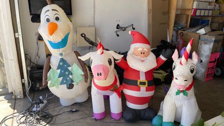 Christmas inflatables $20 each