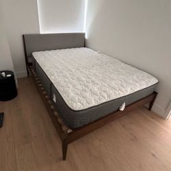Queen Size Mattress and Bed Frame