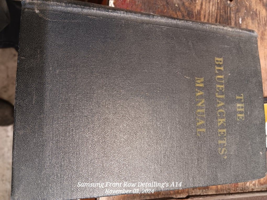 Book Vintage Naval Bible