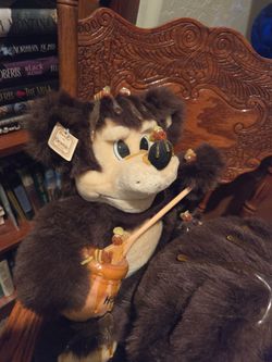 Ozark Bears Plush with Honey Pot and Bees