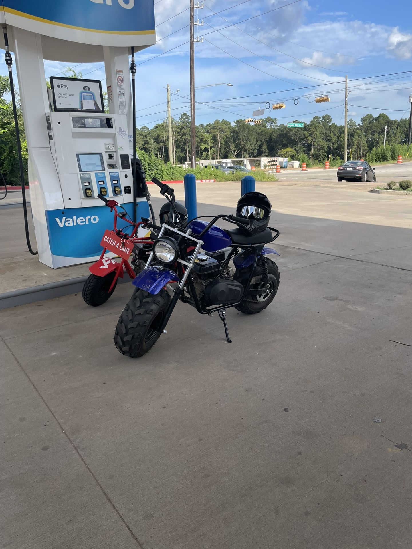 Minibike and electric scooter for trading