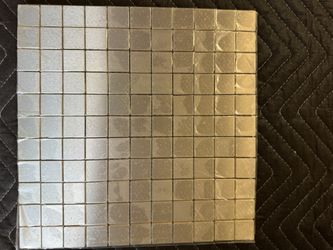 6 Sheets Of Stainless Steel Mosaic Tile