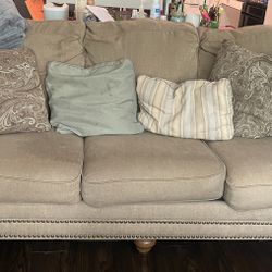 Couch With Pillows