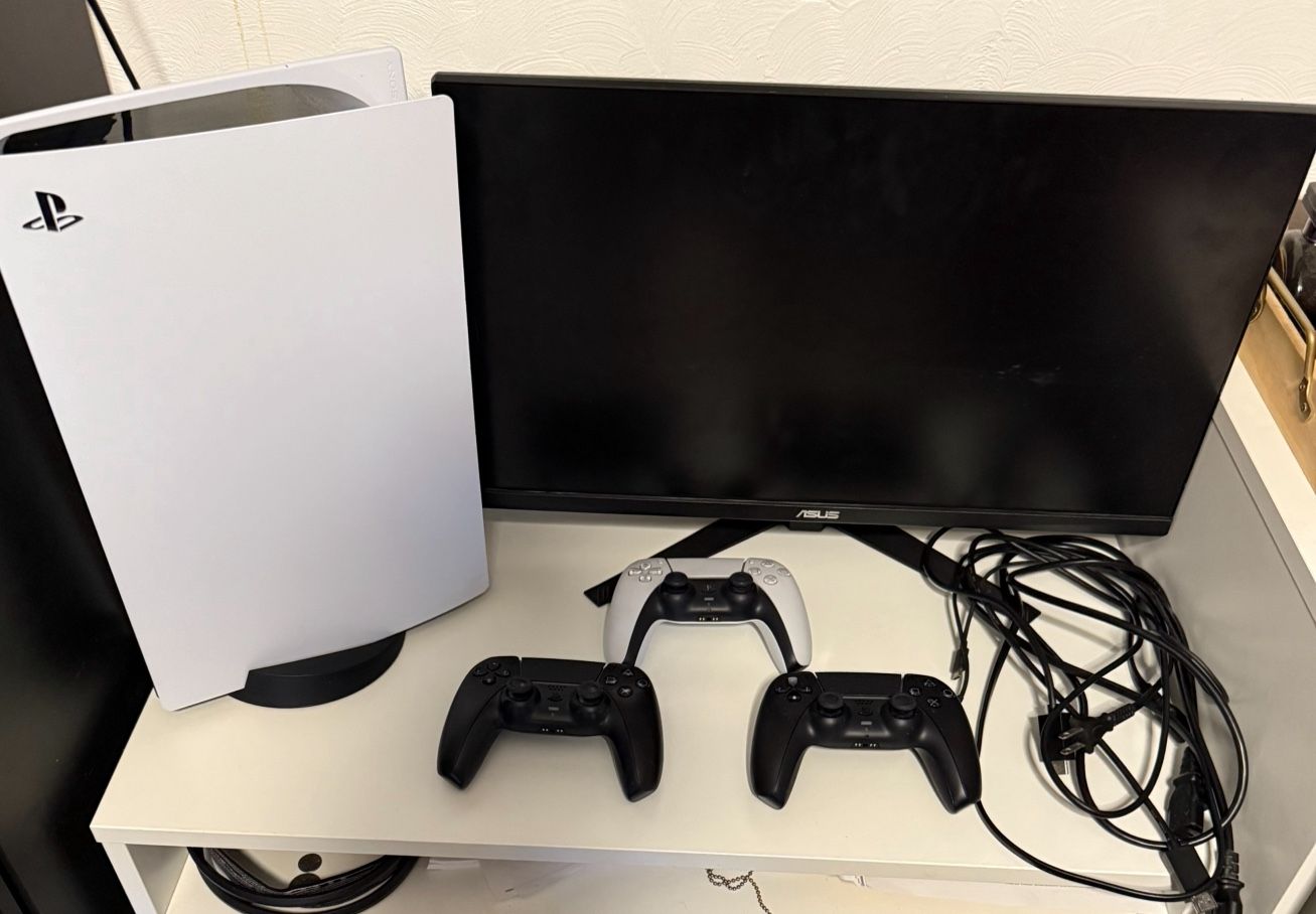 PS5 & ASUS Monitor For Sale