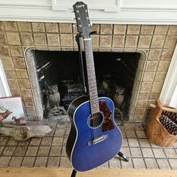 Epiphone IBG J 45 In Aged Viper Blue 