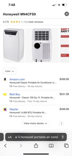 Honeywell Portable Air Conditioner