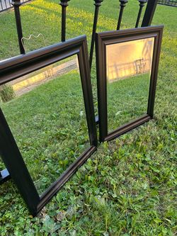 Black Frame Mirror