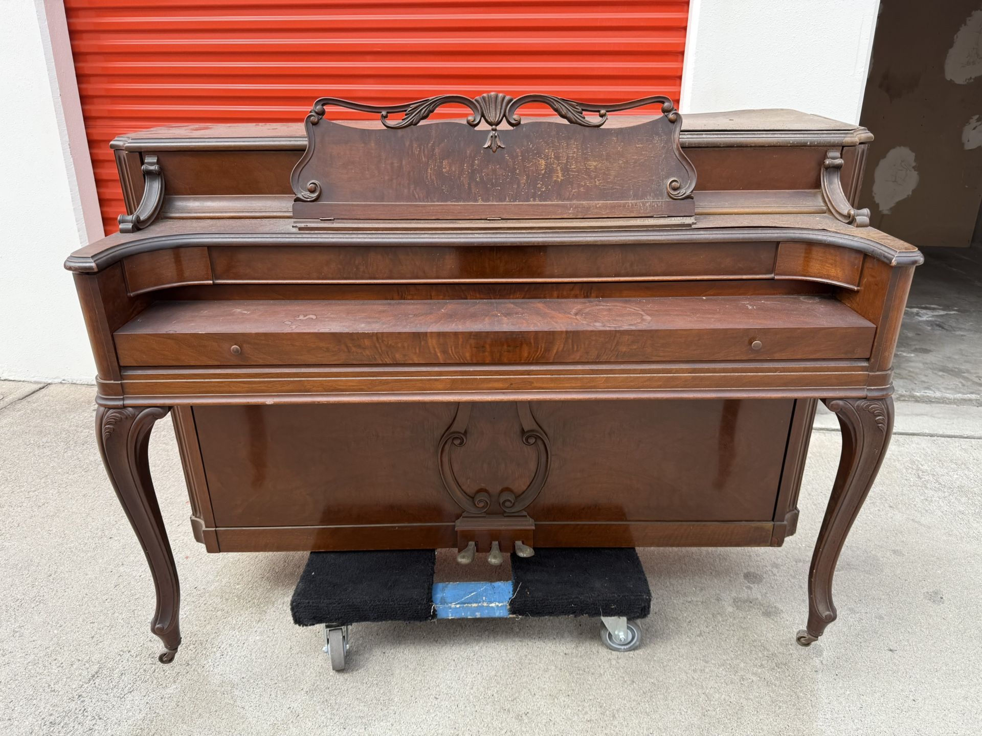 Antique Baldwin Acrosonic Upright Piano – A Classic Beauty with Timeless Charm