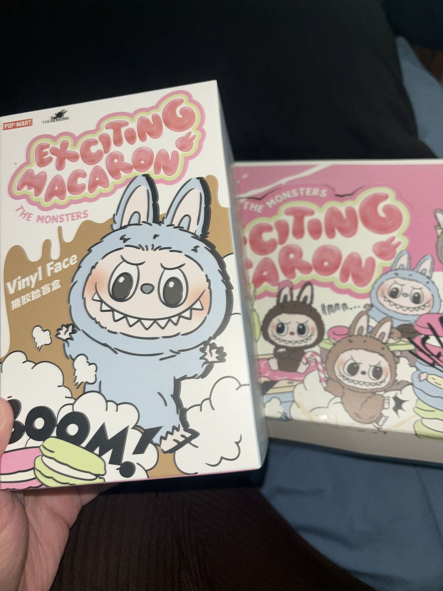 Exciting macaron Labubu