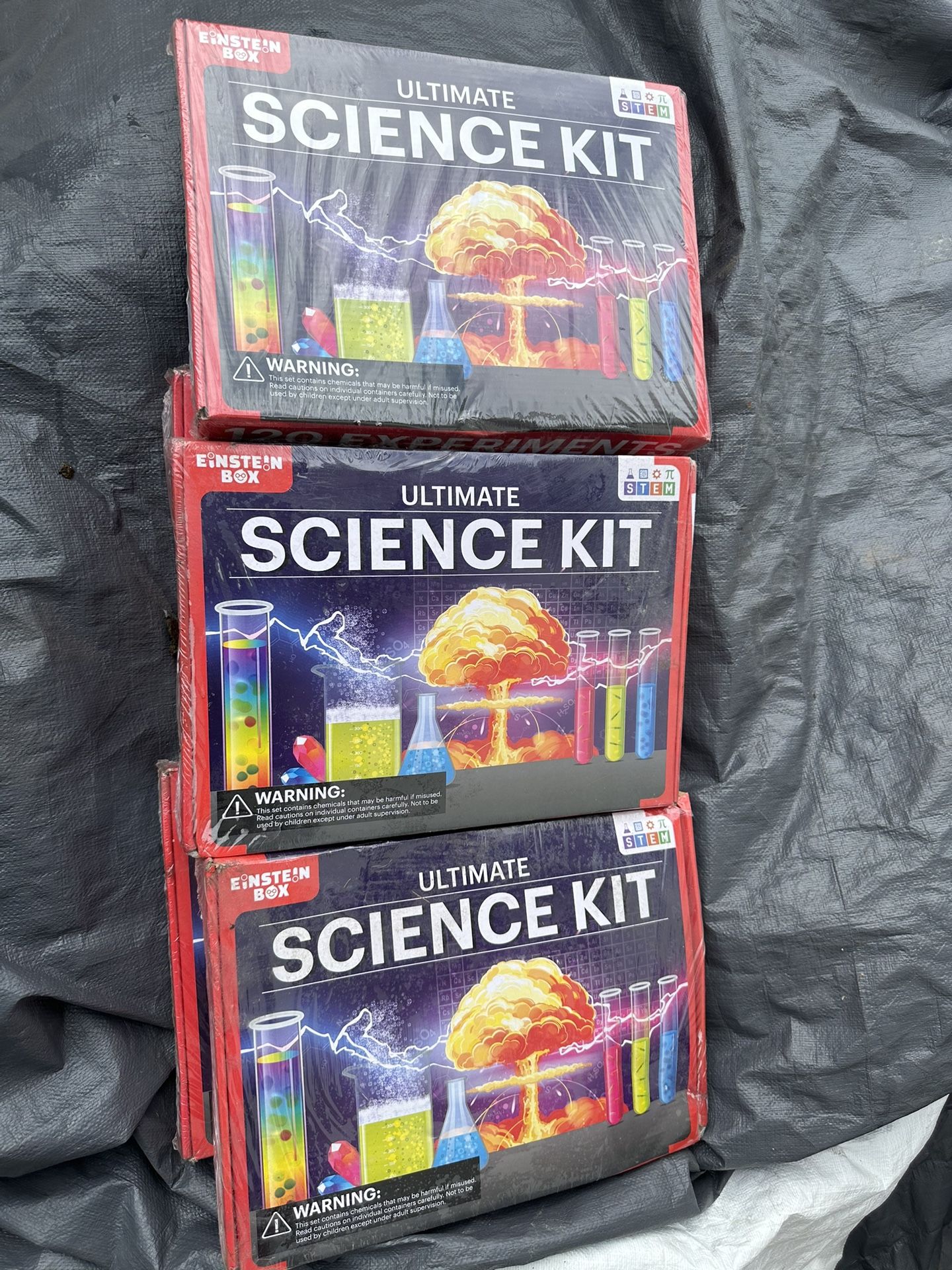 NEW EINSTEIN BOX - ULTIMATE SCIENCE KIT 120 EXPERIMENTS FOR KIDS STEM AGE 8+