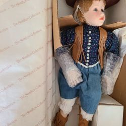 Vintage Hamilton "Savannah" Cowgirl Doll - Collectible 