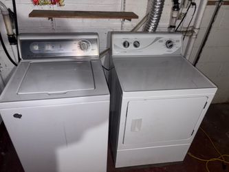 Washer and dryer
