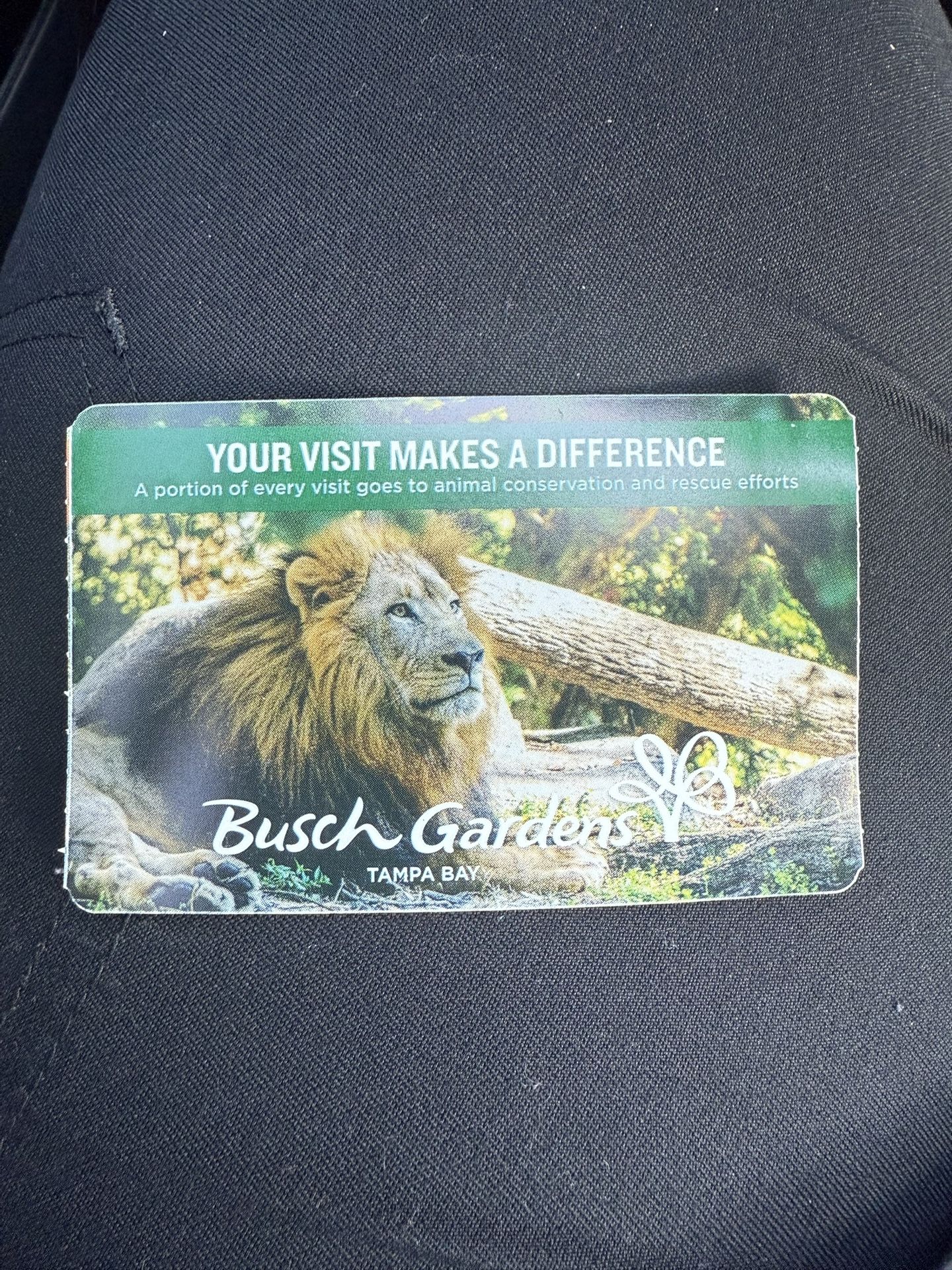 Busch gardens tickets (2)
