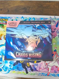 Pokemon - Chaos Rising ETB's sealed