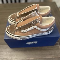Vans LX Old Skool Pearlized Pack Cacao Brown Size 8