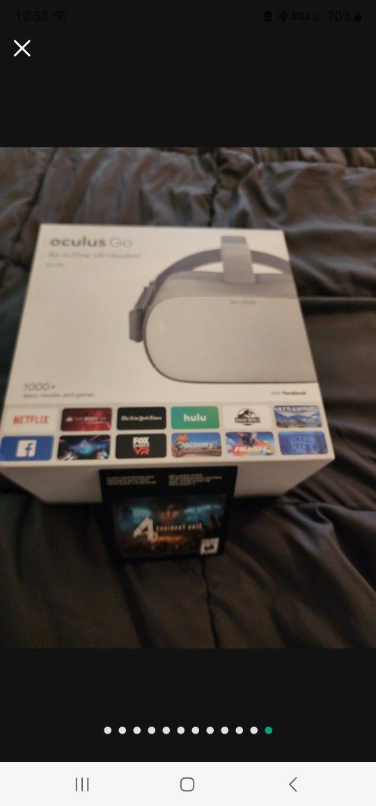 Oculas Go 64gb With Resident Evil 4 Download