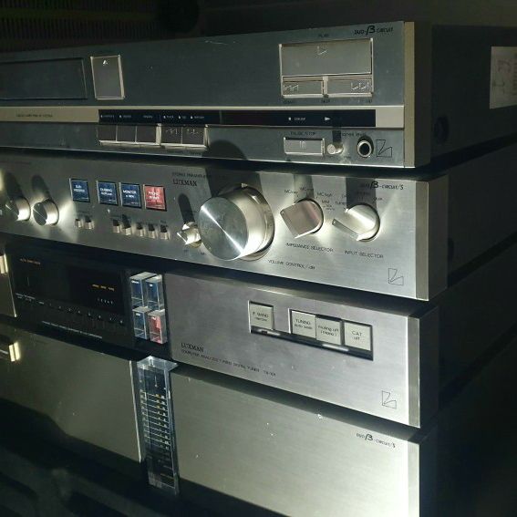 LUXMAN CX-100, MX-100, TX-101, D-404 CD