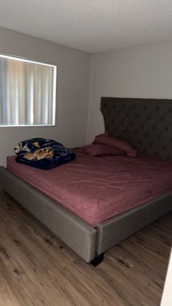 King Size Bed and Bed Frame