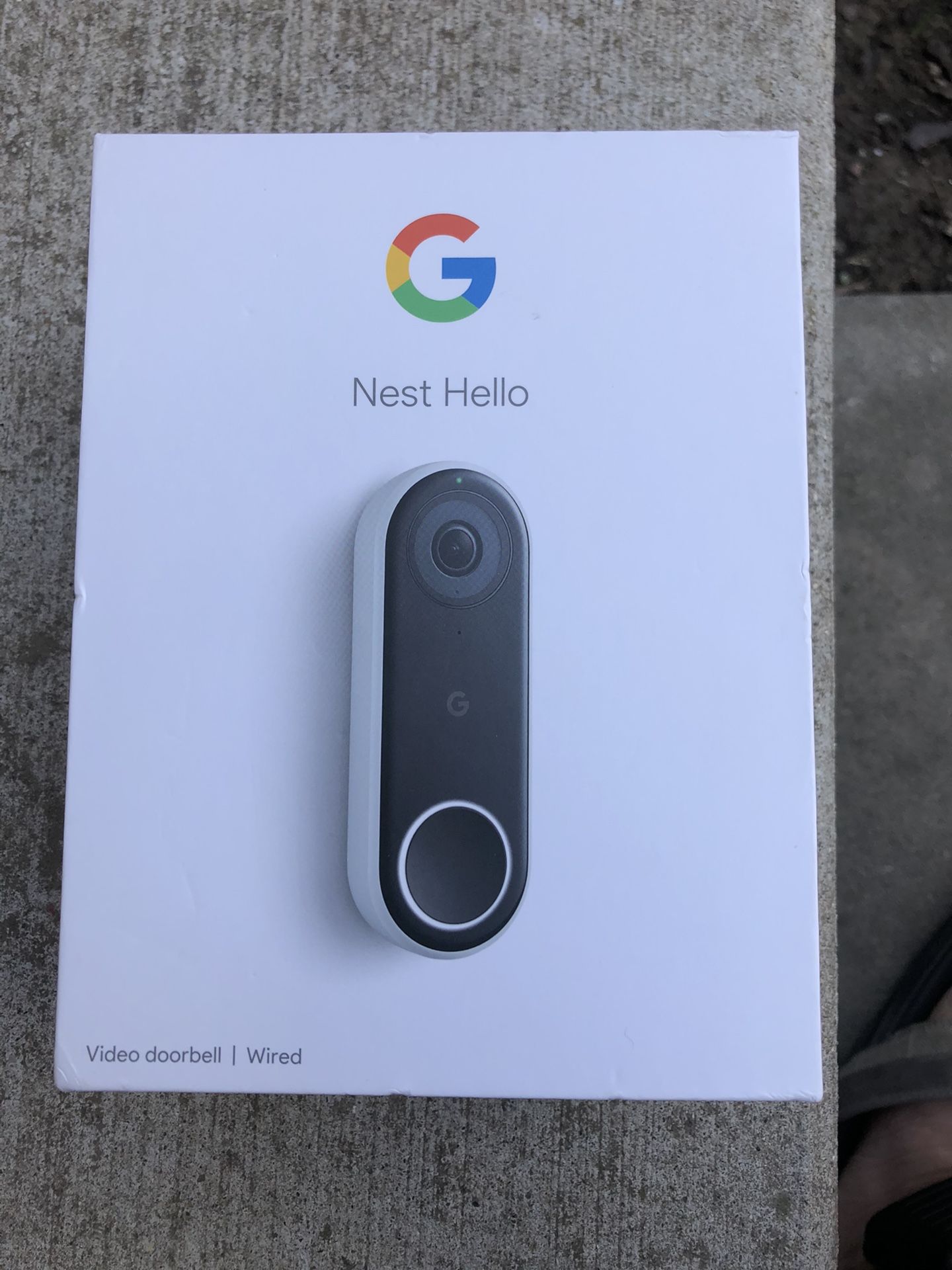 Google nest hello, doorbell camera