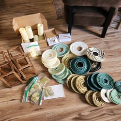 Wedding, shower, party Rustic Decor paper lanterns flameless candles