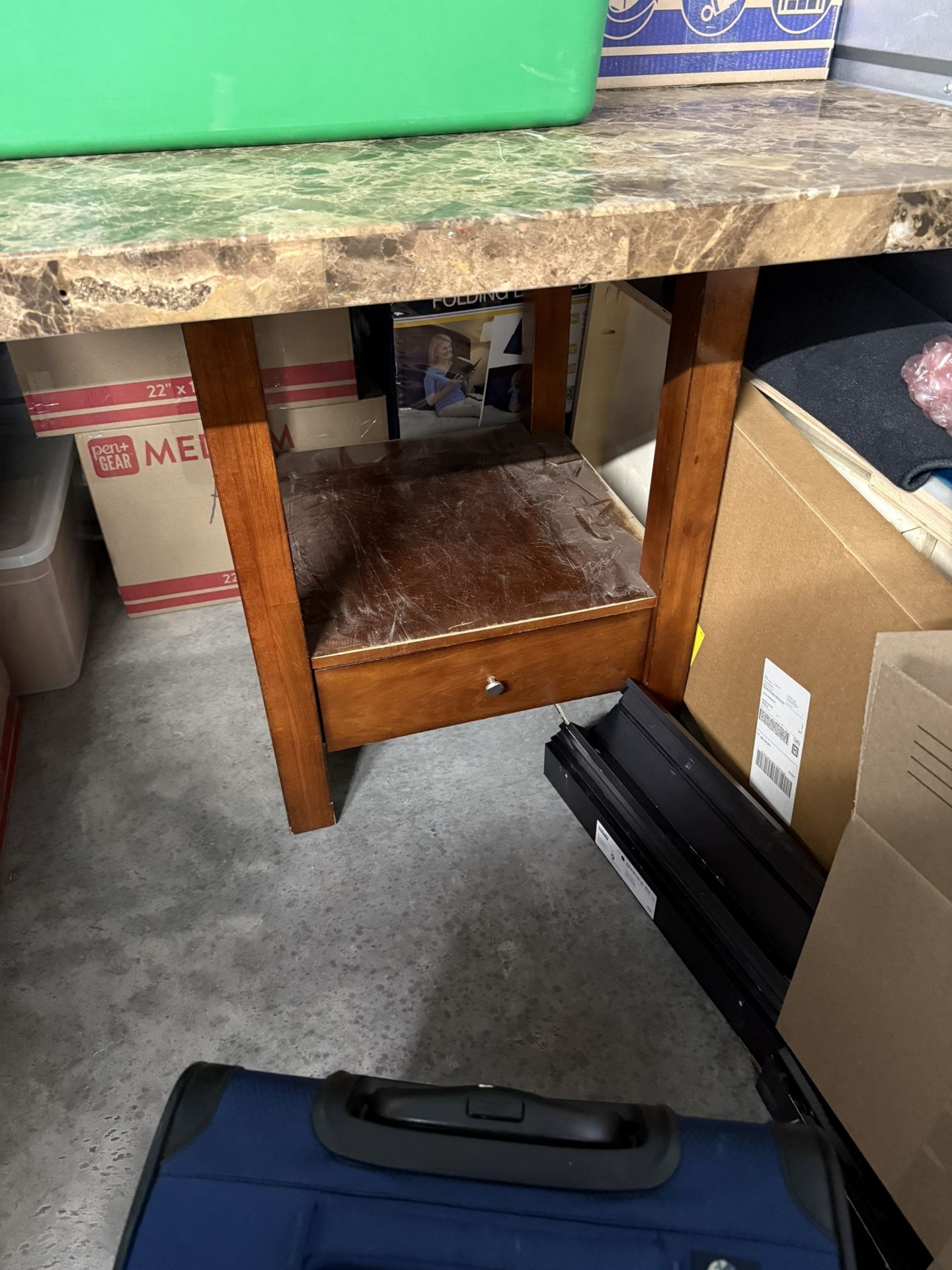 Granite Topped Table