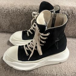 Abstract Rick Owens Boots