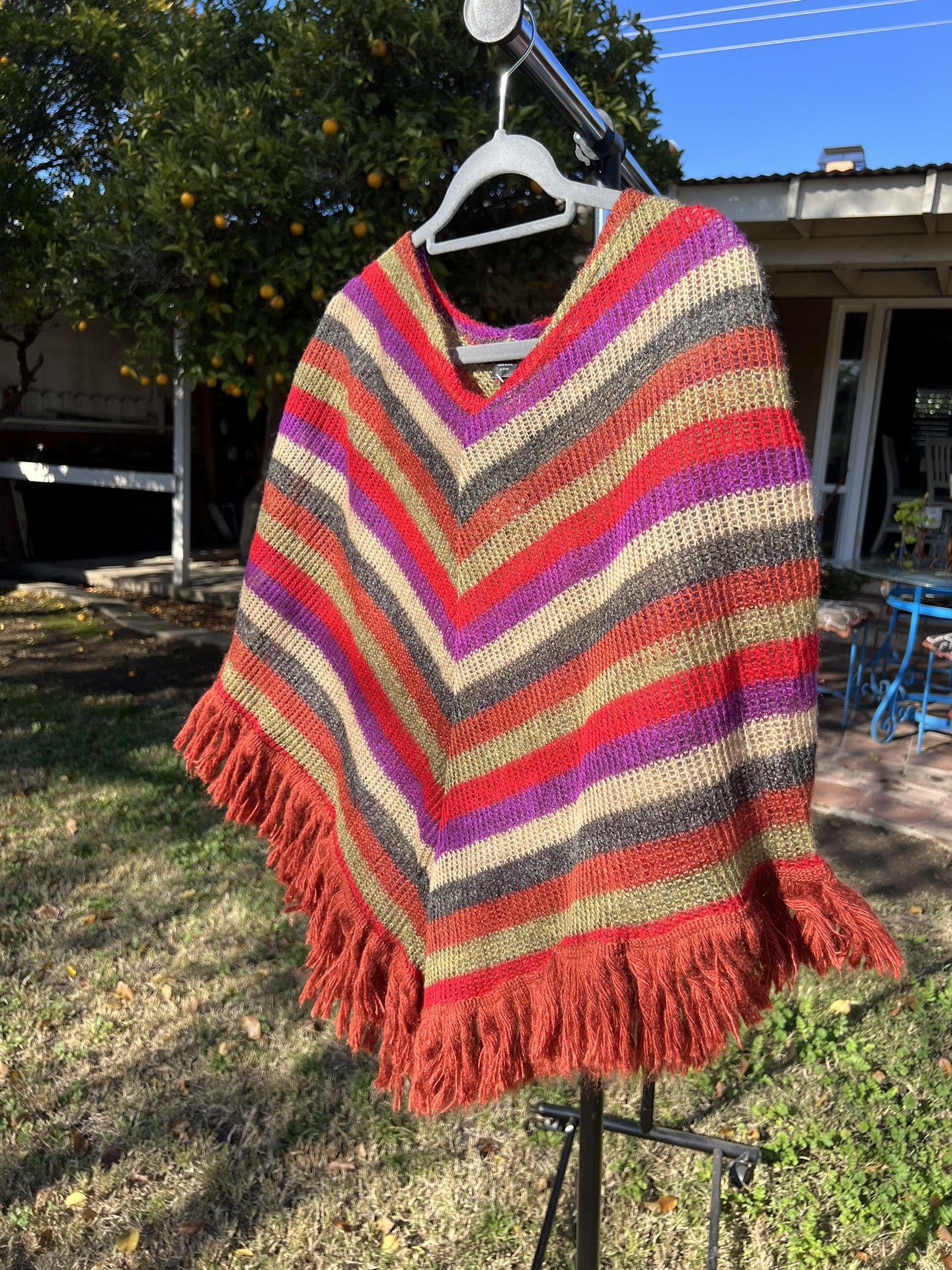 Steve Madden Assorted Colorway Poncho