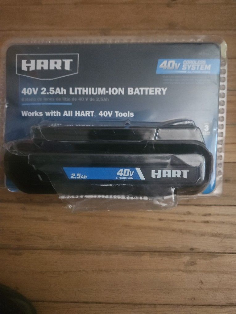 HART 40V LITHIUM-ION BATTERY
