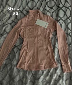 Pink define lululemon jacket