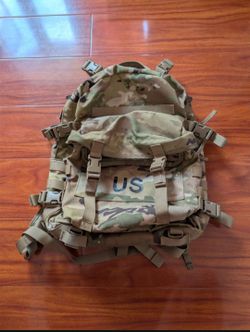 Military Issued Multi Cam 3 Day Assault Backpack