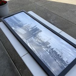 NYC Brooklyn Bridge Glass Painting