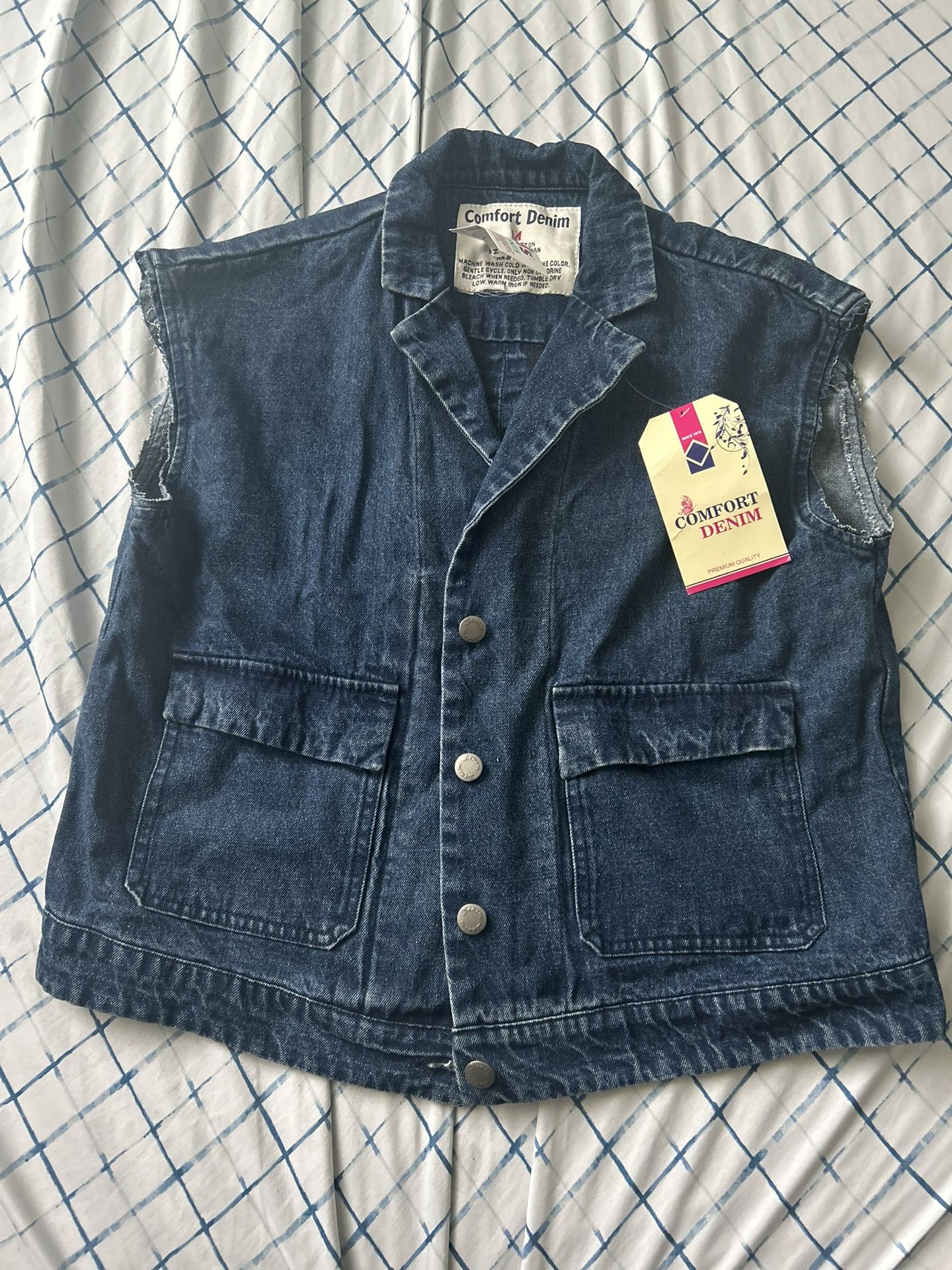 New Women’s Denim Vest