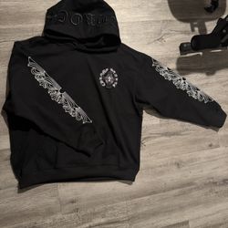 Chrome Hearts Hoodie With Pearls 