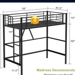 Lofp bed    $ 60   NOT  NEW  