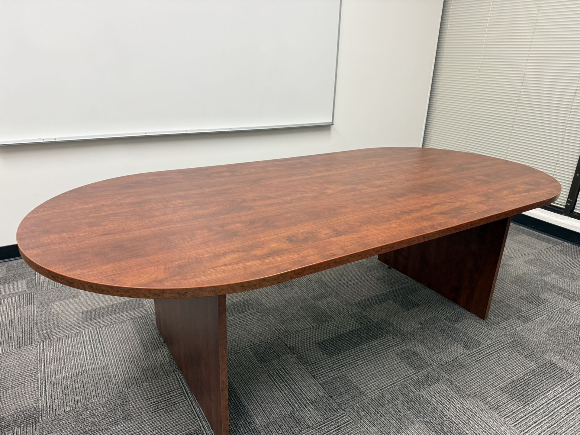 Conference room table with chairs