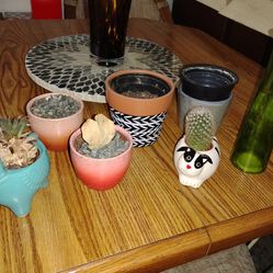 (7) Planters! All for $20.00