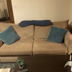 Free Couch!! ( Pull Out Bed W/ Therapeutic Mattress)