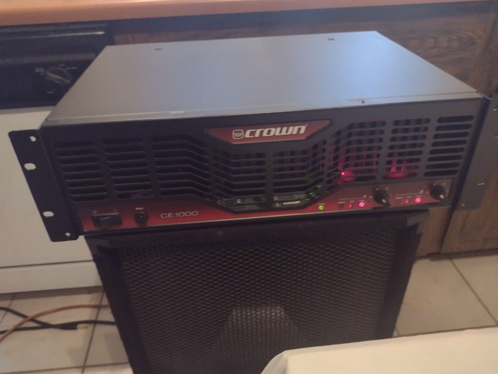 Crown CE1000 Power Amp