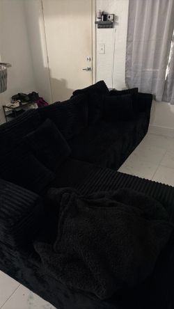 Living room boneless couch
