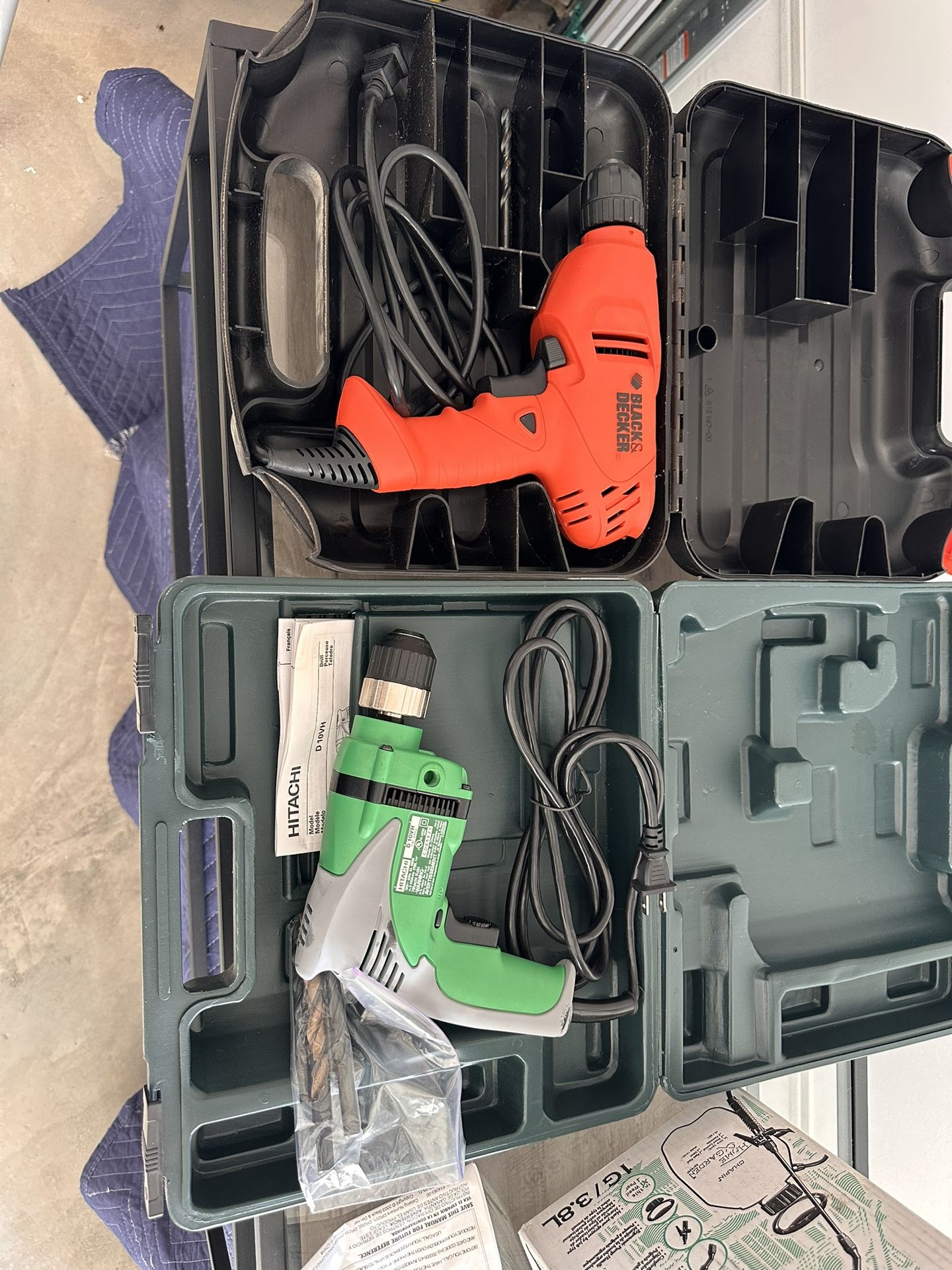 2 barely Used Coded Drills