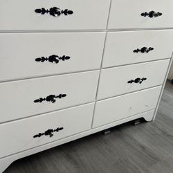 Dresser Drawers White 