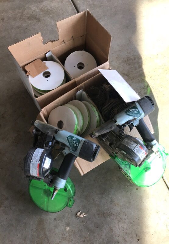 Hitachi nv50ap3 plastic cap nail guns