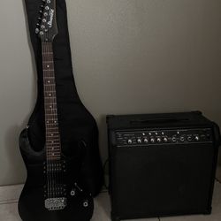 Ibanez Guitar & Line 6 Spider Amp