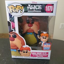 Alice In Wonderland Walrus And The Carpenter Funko Pop